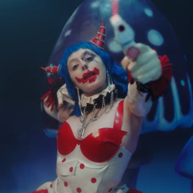 Ashnikko Rocks Custom House of Harlot Latex in her Halloweenie 3 Music Video!