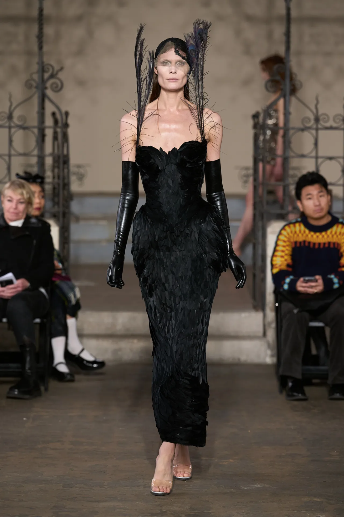 Dilara Findikoglu AW23 Accessorises with House of Harlot Latex