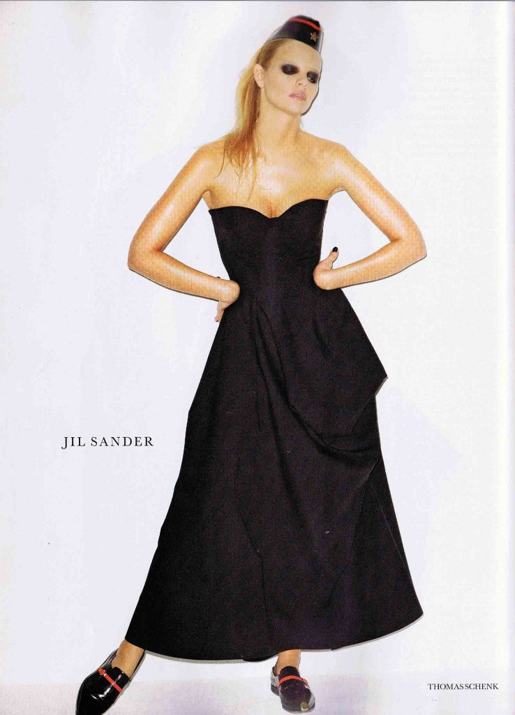 House of Harlot KURSK Side Cap featured in UK ELLE Magazine August 2012