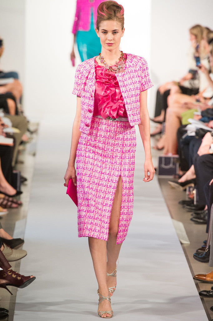 Oscar de la Renta x House of Harlot SS13 at NYC Fashion Week
