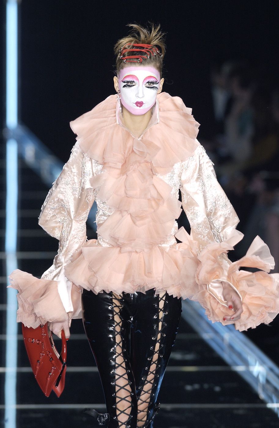 Custom Latex Work for Iconic Dior AW03 Collection