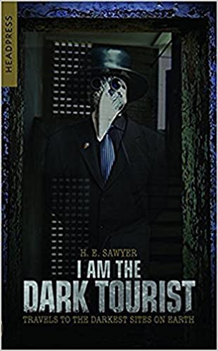House of Harlot Latex Mask on the Cover of New Book 'I Am The Dark Tourist'!