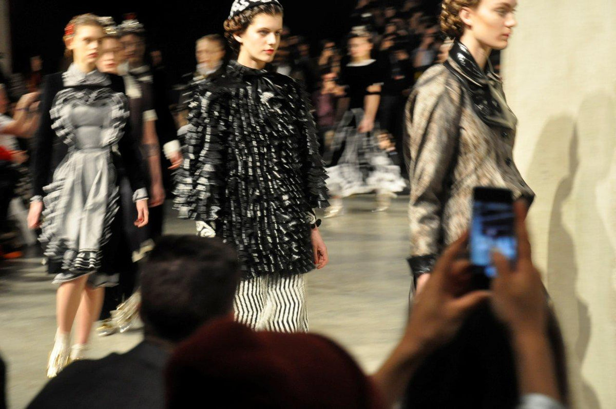 Meadham Kirchhoff x House of Harlot AW13 at London Fashion Week