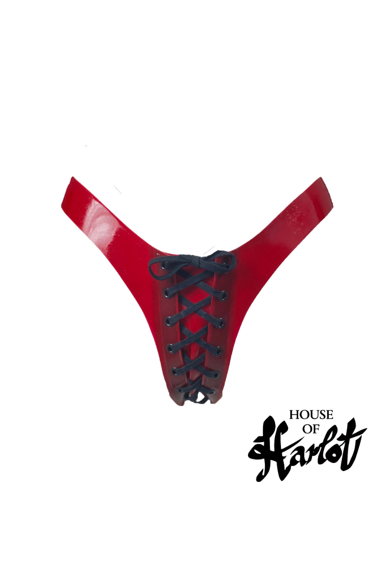 AMADEA LACED THONG