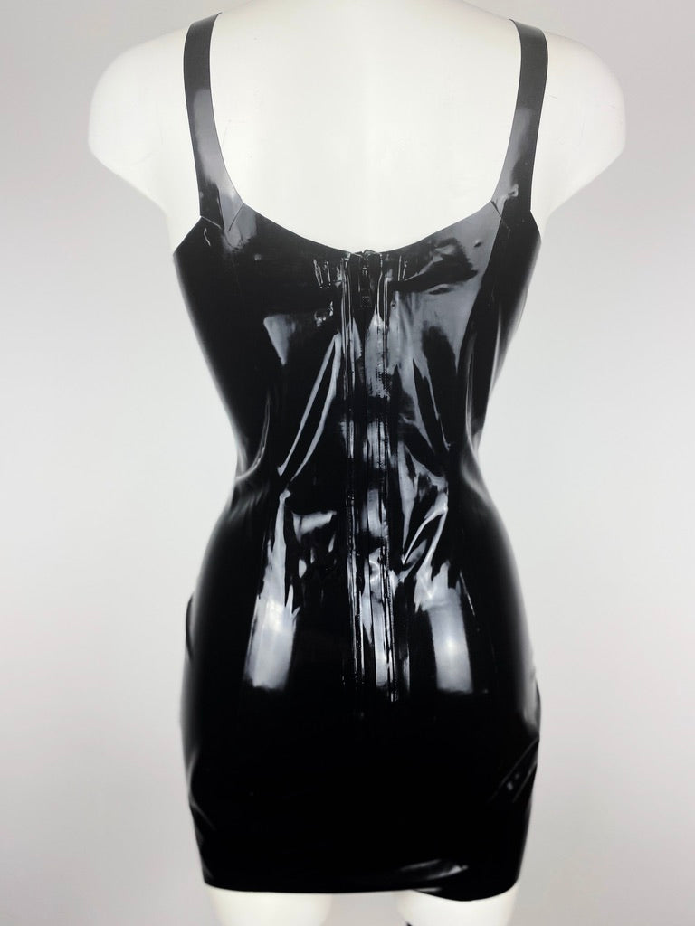 L - BLACK AIMEE DRESS - SAMPLE CLEARANCE