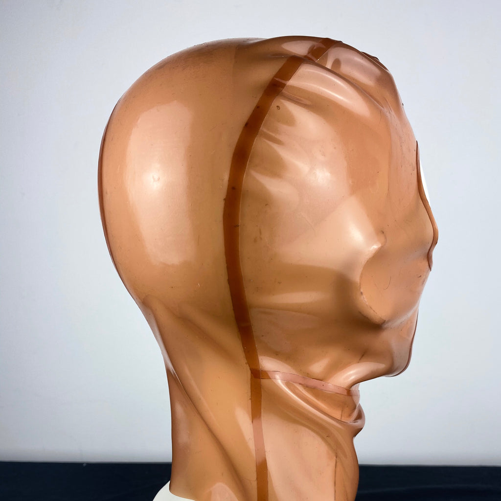S- TRANSPARENT PERLA HOOD - SAMPLE CLEARANCE