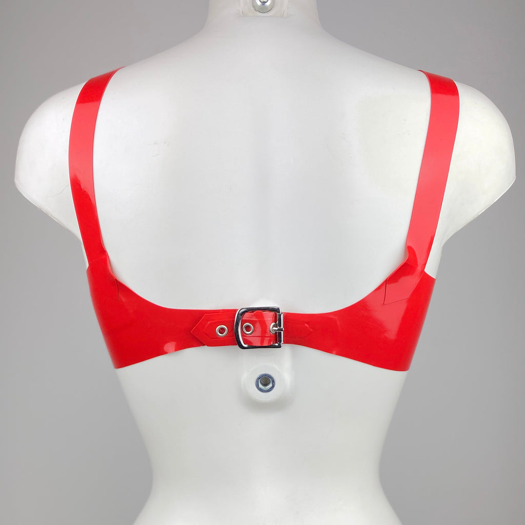 RED CLAIRE BRA, House of Harlot, Sample Clearance