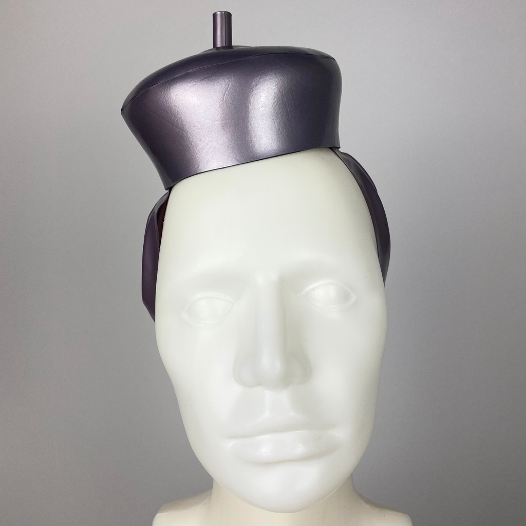 ONE SIZE- LILAC PILLBOX HAT - SAMPLE CLEARANCE