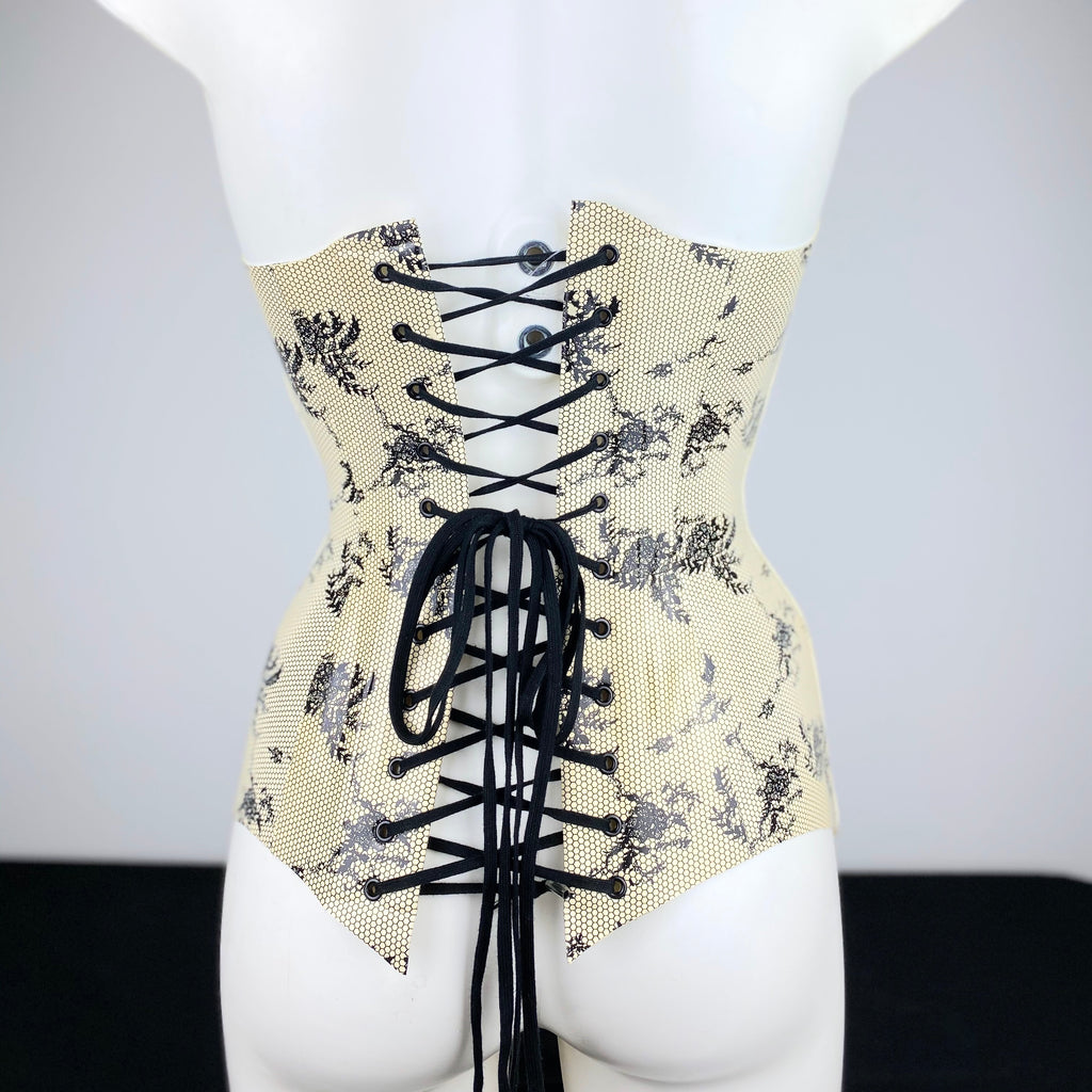 LACE PRINT OVERBUST CORSET, House of Harlot