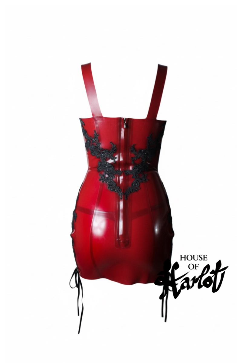 LYDIA Dress | Latex Dress | House of Harlot