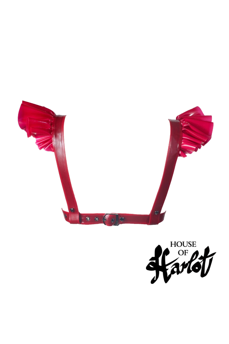 NOELLE FRILLED CHEST HARNESS