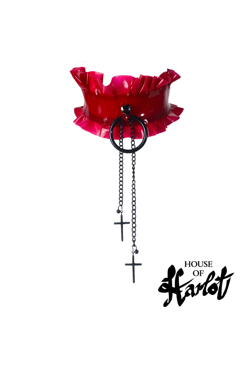 PAIMON FRILLED CHOKER