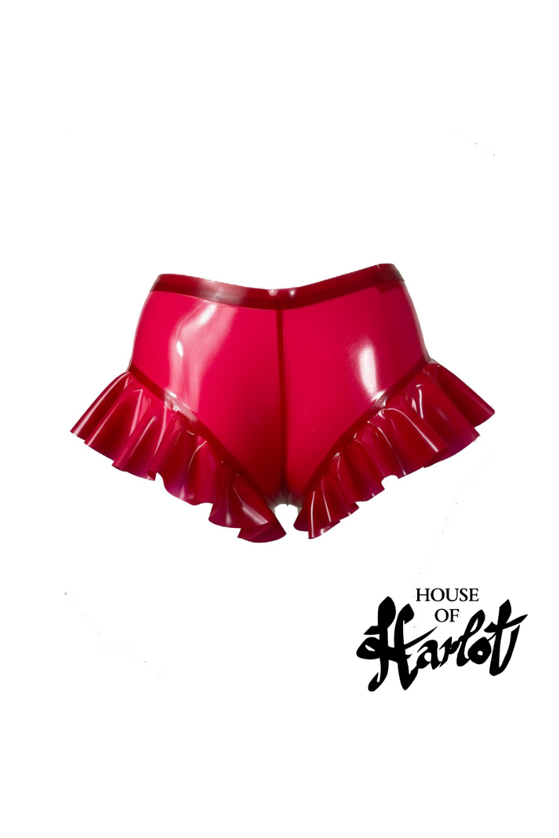 RASHA FRILLED HIGH WAISTED KNICKERS