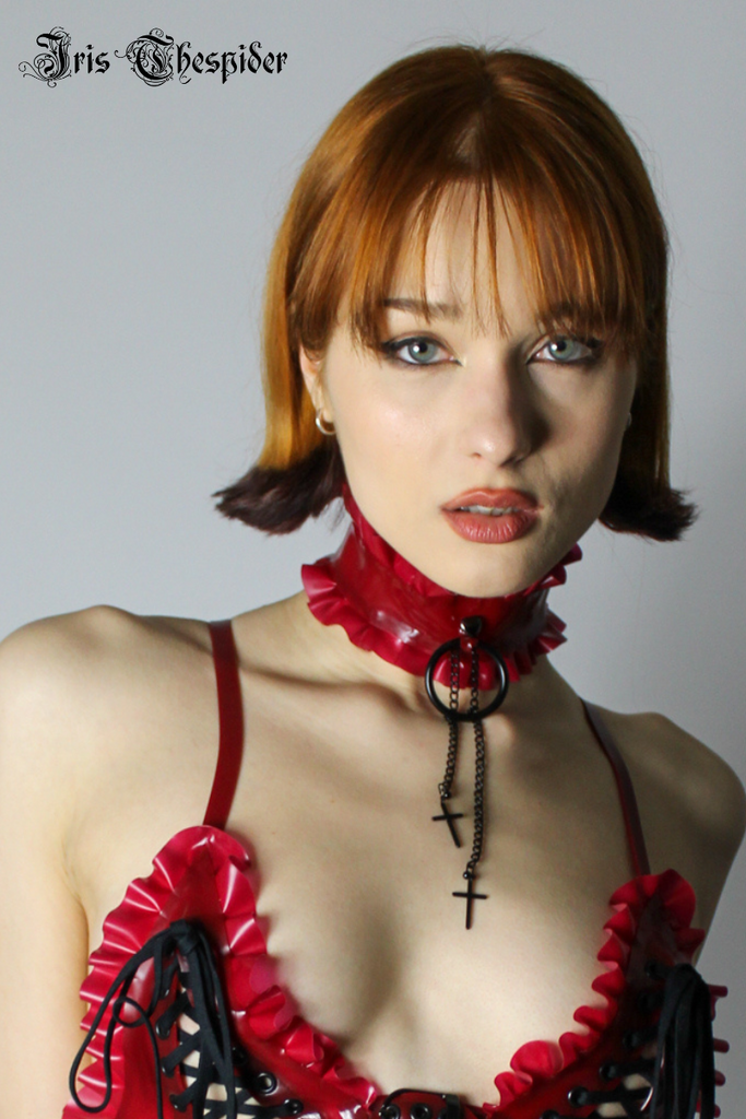 PAIMON FRILLED CHOKER