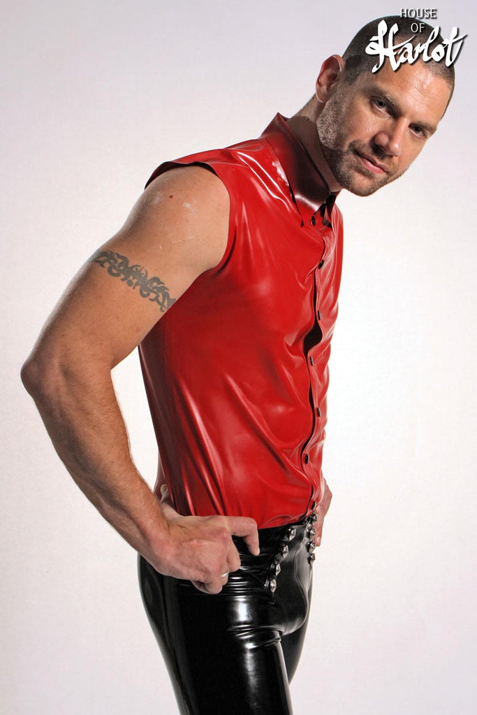 Men's Sleeveless Shirts - Gregor Sleeveless Shirt | House Of Harlot